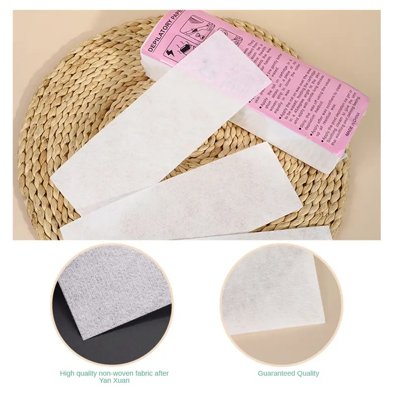 Giấy Sáp Tẩy Lông Cho Nam Và Nữ, 50 Cái / 30 Cái / 10 Cái, Không Dệt, Chất Lượng Cao, Cho Cơ Thể, Chân, Cánh Tay, Máy Cạo Lông, Dải Sáp, Cuộn Giấy 1