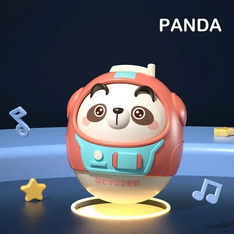 Cute Animal Design Roly-Poly Toy, 1 Count Colorful Shaking Head Baby Toy, Baby Tumbler Toy, Fun Gift for Baby Boys & Girls 3