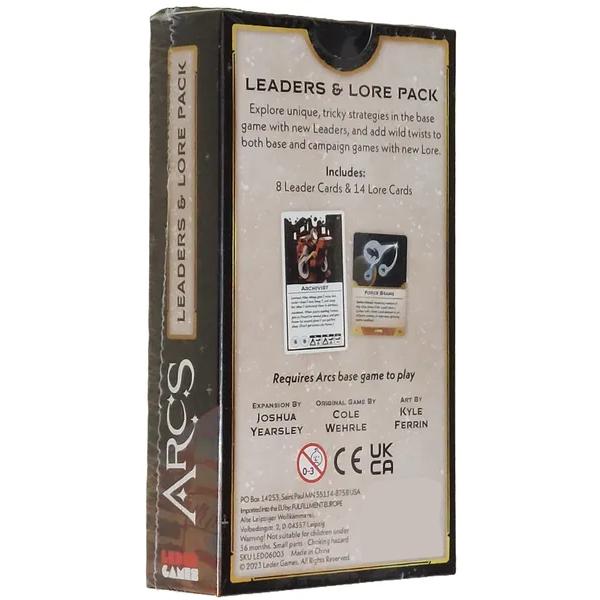 Bộ trò chơi Boardgame - Arcs: Leaders & Lore Pack (2024) More content for Arcs! 2
