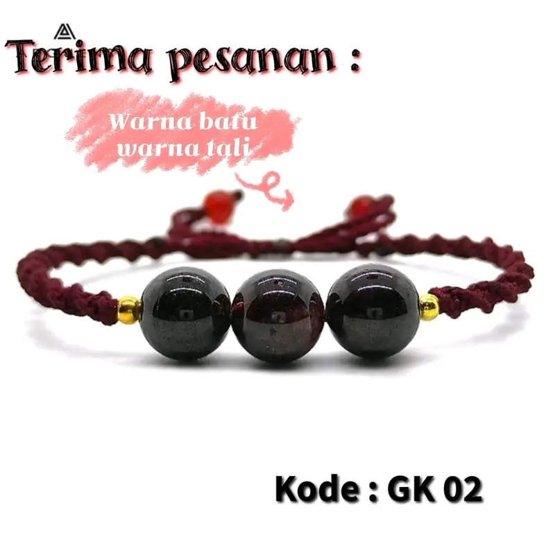 Bisa pesan warna tali gelang sesuai orderan Bracelets 0
