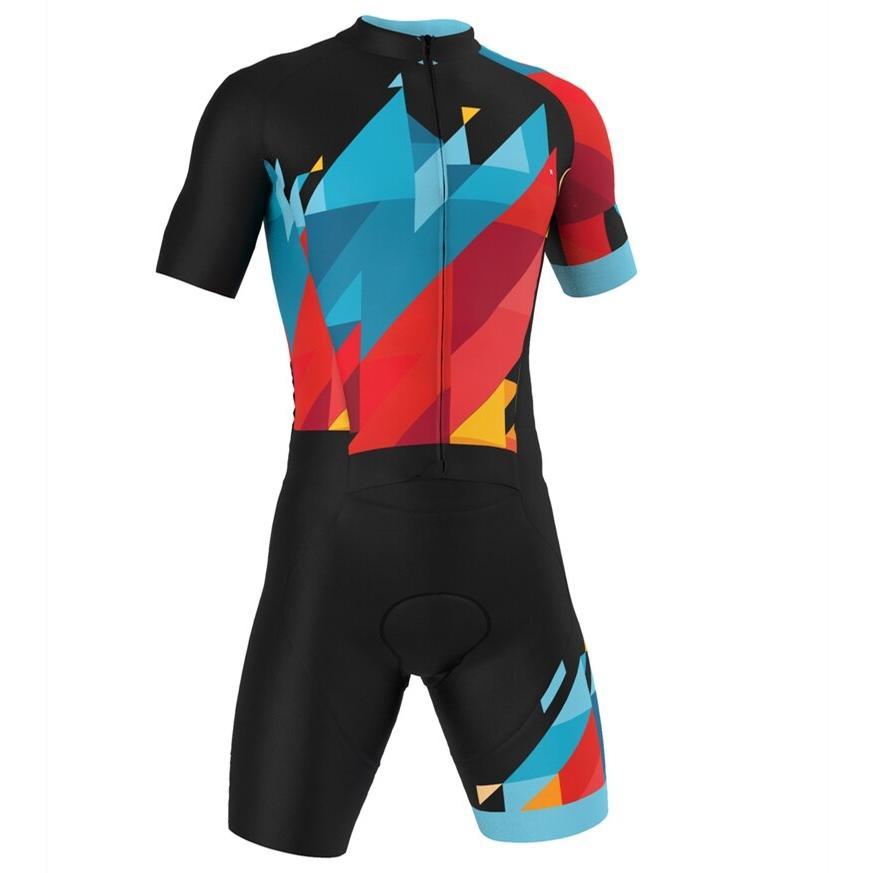 Võistkondlik triatloniülikond, meeste rattatrikk, skinkostüüm Jumpsuit Maillot rattariided Ropa Ciclismo jooksurattaspordikomplekt jalgratas välitingimustes pikkade varrukatega_voghion.com