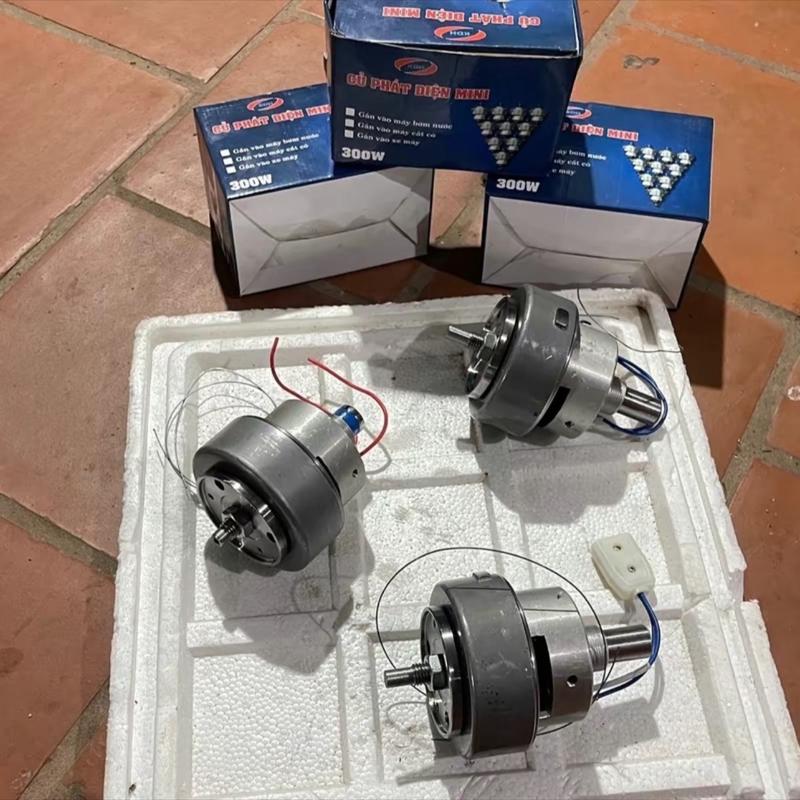 ￼[Hót] Củ PHÁT Điện Gắn Vào Xe Máy, Máy Cắt Cỏ - Phát dòng điện 220V 4