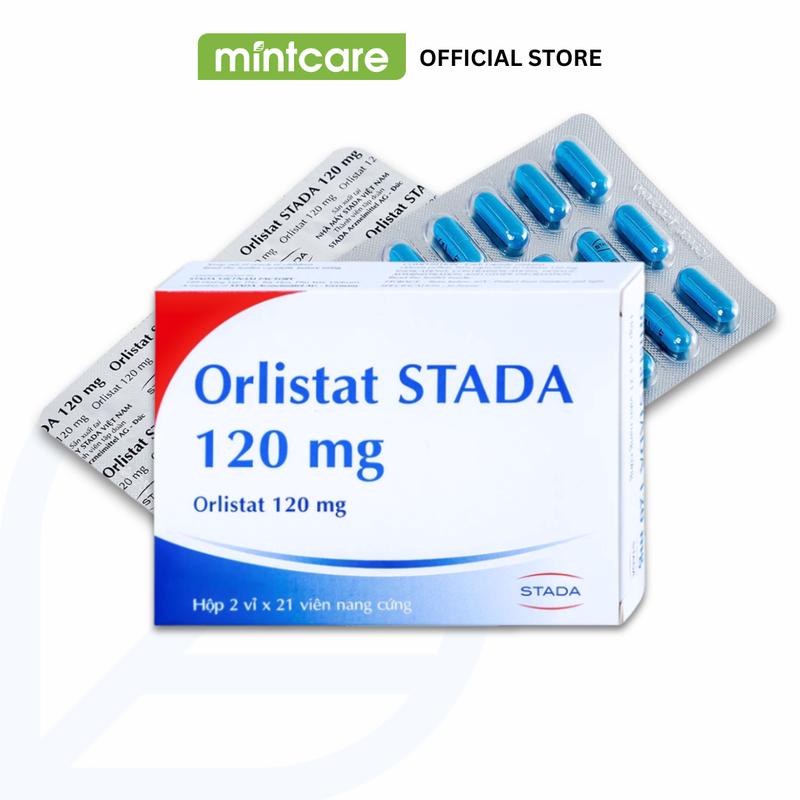 Viên Uống Orlistat STADA 120mg Hỗ Trợ Sức Khoẻ 0