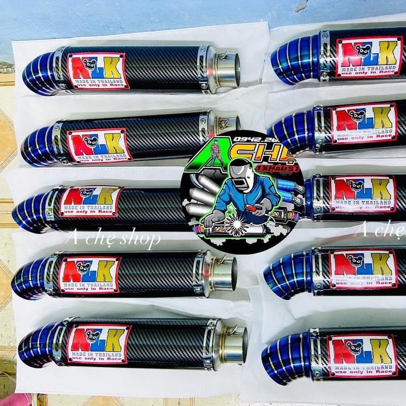 Lon Pô NLK CarBon Nhập Khẩu Họng 51mm