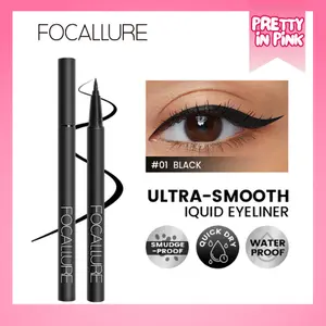 FOCALLURE Water-proof Black Liquid Eyeliner Pen FA13 Waterproof Lasting