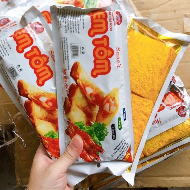  tùy chọn 10-20 gói snack nem tôm thơm ngon snack tuổi thơ ngon rẻ 