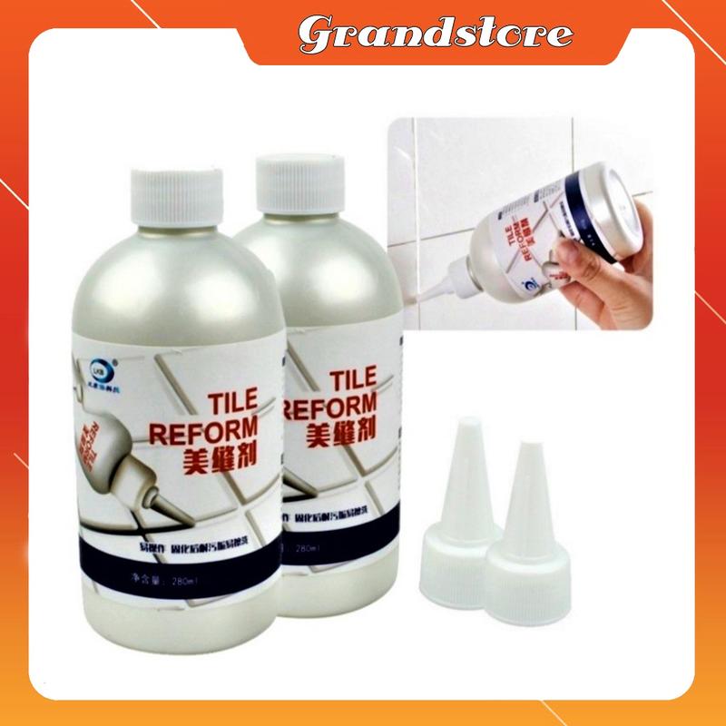 Chai sơn kẻ chỉ gạch keo chà ron sứ 280ml làm sạch nền nhà, trám vết nứt tường khe hở, se viền, dán mạch gạch chống thấm