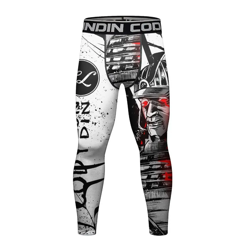 Quần dài bó Rashguard tập luyện BJJ MMA 047