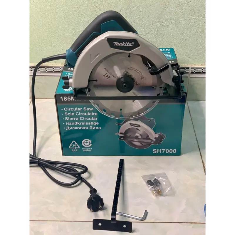 Máy Cắt Gỗ Cầm Tay 185mm Makita HS 7000 ( tặng kèm lưỡi cưa gỗ theo máy ) 7
