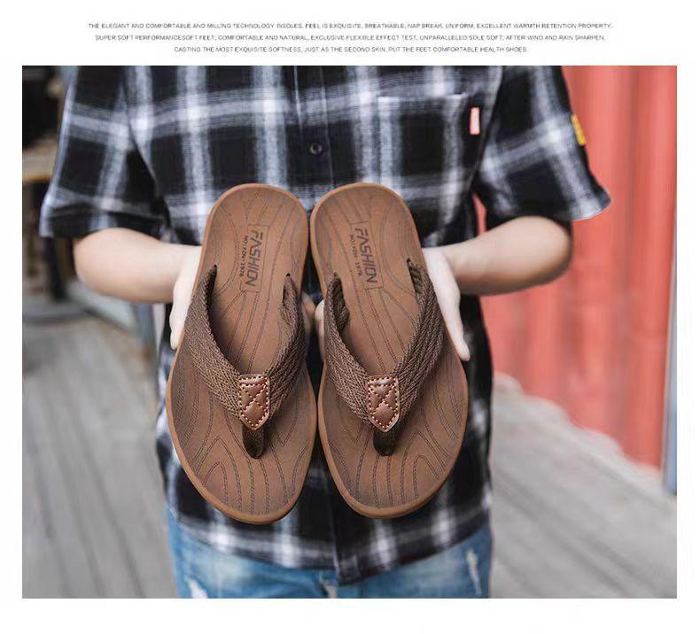 Product Introduction of Dép Xỏ Ngón Mùa Hè Cho Nam, Có Thể Đeo Ngoài Trời, Chống Trượt, Độ Đàn Hồi Cao, Đế Mềm, Sọc, Phong Cách Người Nổi Tiếng Trên Internet, Chống Mài Mòn, Thích Hợp Cho Các Cặp Đôi, Hàng Mới Về Năm 2024 14