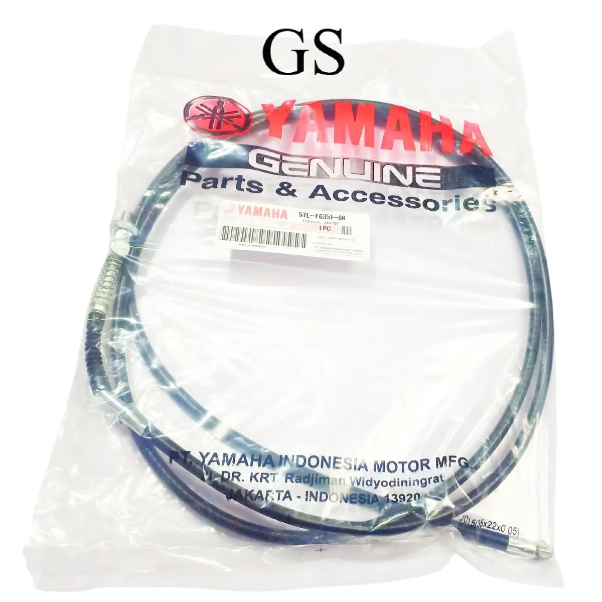 Kabel Tali Rem Belakang MIO J/ GT/ SOUL/SOUL GT 115/ M3 / SPORTY/ FINO 125 5TL-F6351-00 motor