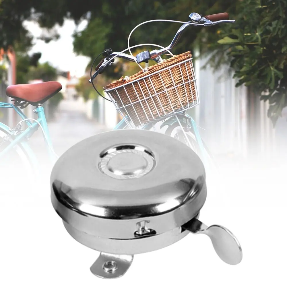 Chuông Xe Đạp, Phong Cách Cổ Điển, Âm Thanh Báo Động Lớn, Làm Bằng Kim Loại, Thích Hợp Cho Xe Đạp, Phụ Kiện Đi Xe Đạp, Thể Thao Ngoài Trời, Còi An Toàn Đi Xe Đạp, Cho Trẻ Em, Tuyệt Vời Làm Quà Tặng
