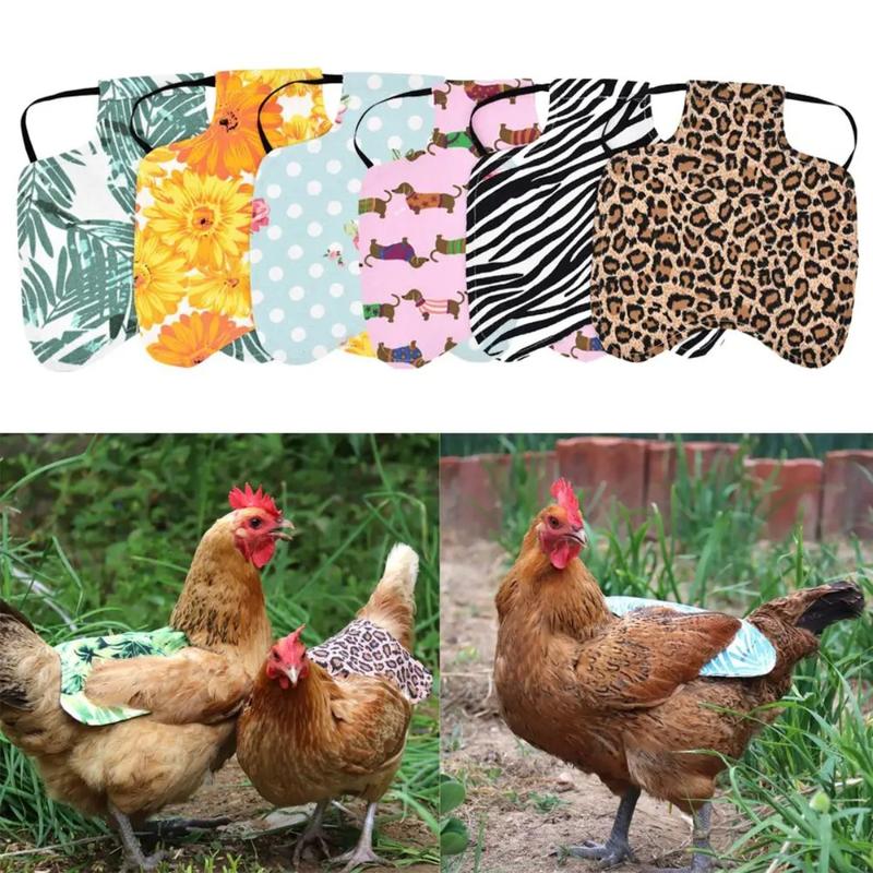 Waterproof Accessories Funny Pet Supplies Hen Feather Protector Back Jacket Protective Apron Chicken Saddle 0
