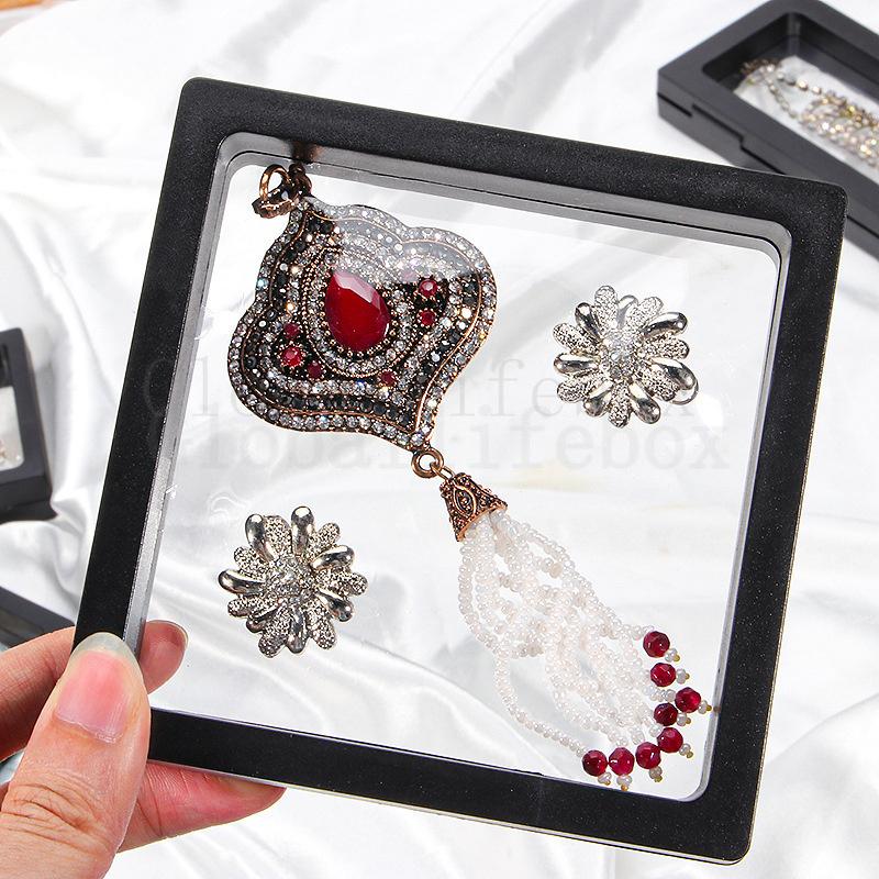 Product Introduction of Transparent PE Floating Box Film Storage Box for Jewelry, Bracelets, Small Items and Display Box 1