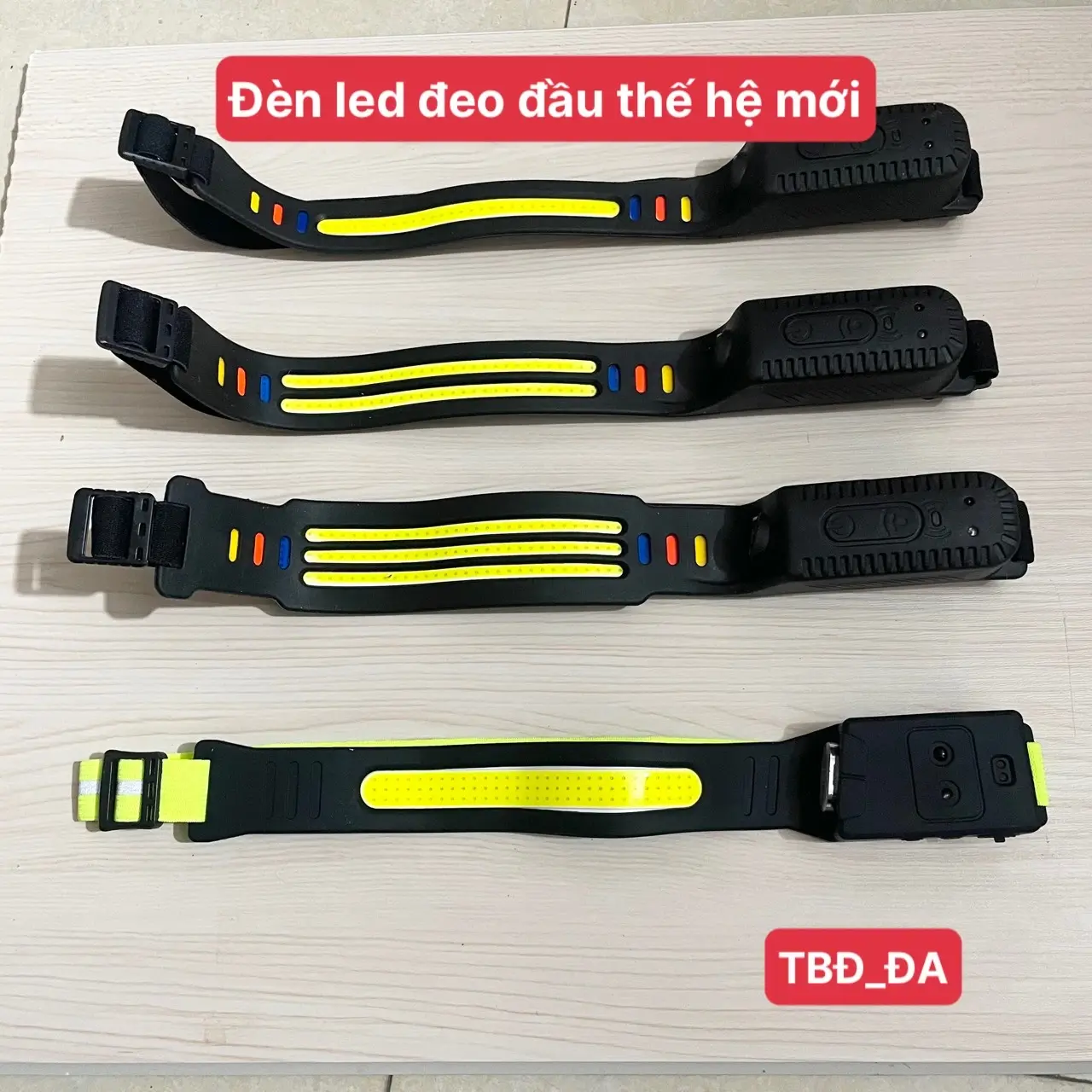 Đèn đeo đầu silicon đa năng thế hệ mới chống thấm nước LED COB cổng sạc USB type C