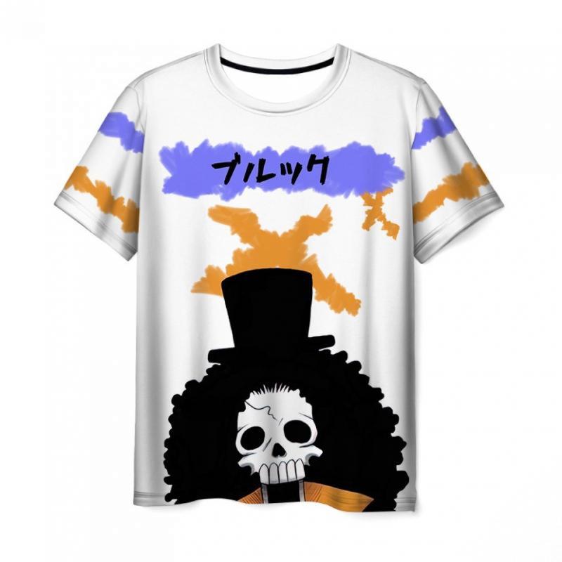 Product Introduction of Summer casual fashion 3D T-shirt casual men's Luffy short-sleeved 3D printing one-piece animation Menswear Top 8