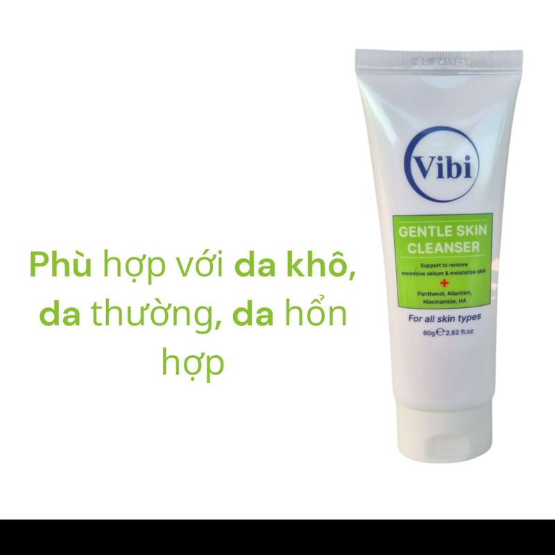 Sữa rửa mặt Vibi Gentle Skin Cleanser 5