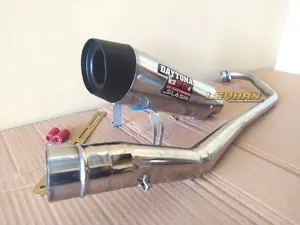 Knalpot Daytona Jupiter MX Old Jupiter MX New 135 Fullset - Knalpot Motor Jupiter Mx