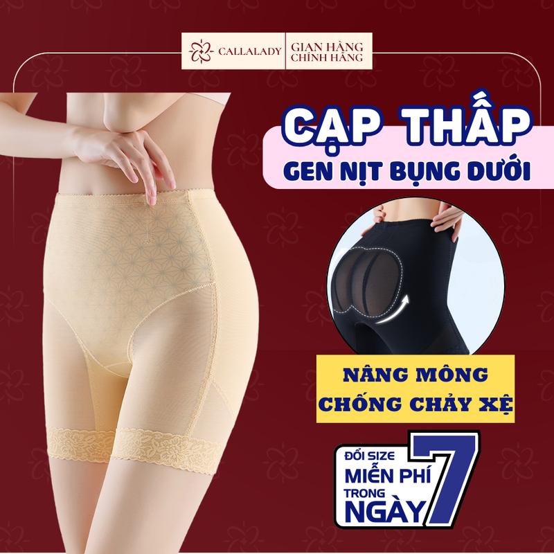Quần nịt bụng nâng V3 Callalady gen V2 dưới cho mẹ sau sinh siết đùi chất liệu vải lưới thông thoáng 31