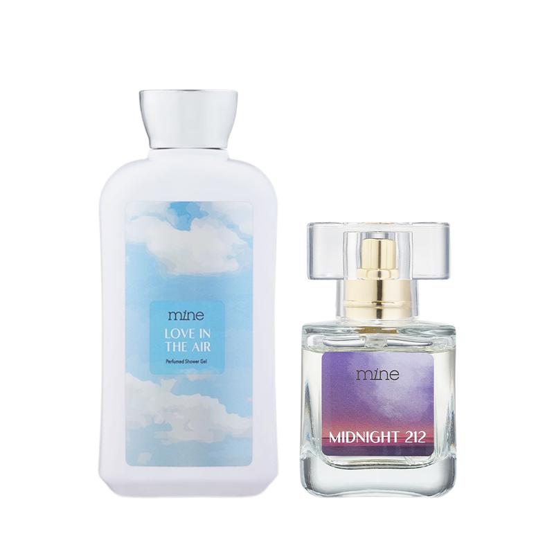 [DEAL ĐỘC QUYỀN LIVESTREAM] Combo Nước hoa Midnight 212 30ml & Sữa Tắm Love In The Air 470G