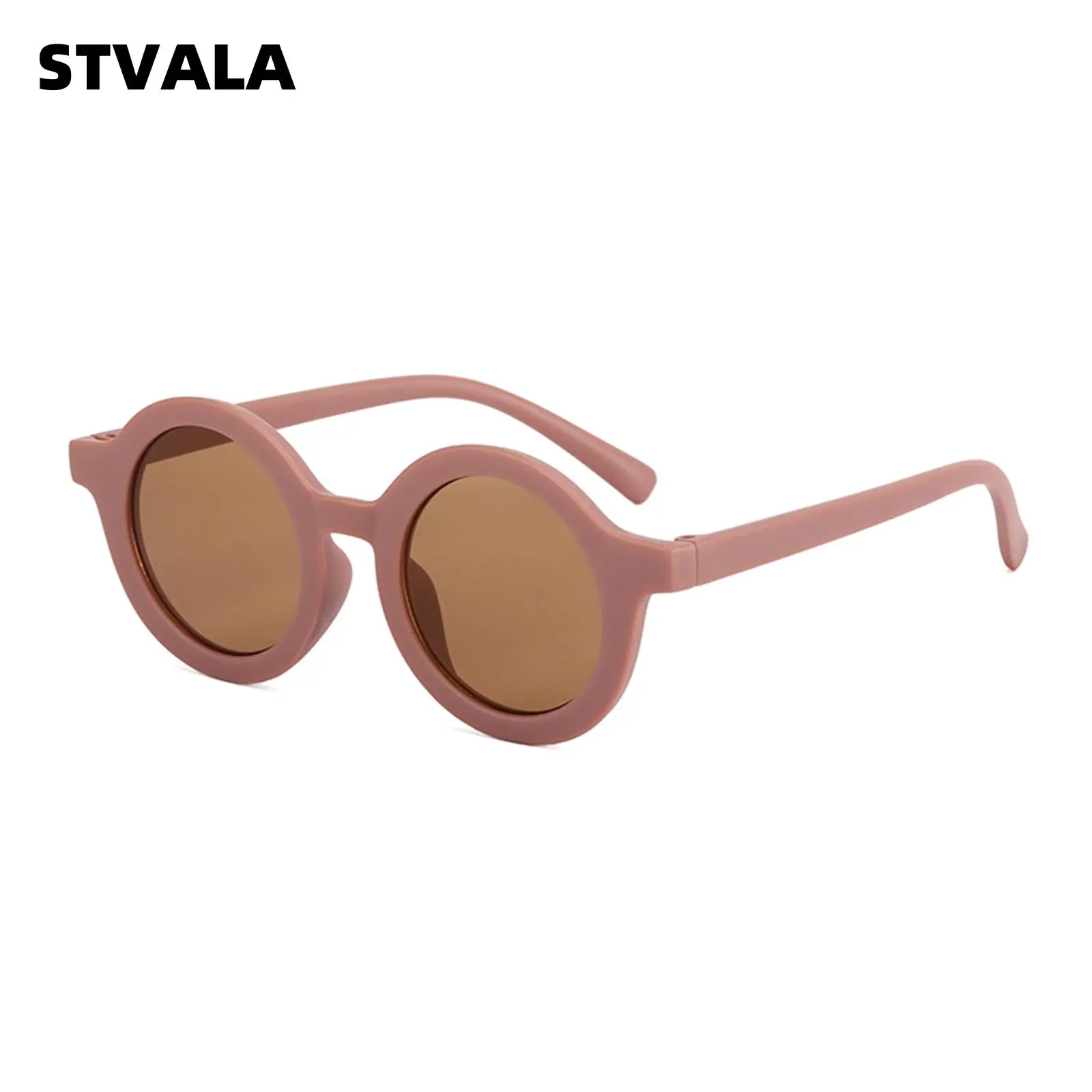 Toddler Boys Girls Round Sunglasses Retro Circle Sunglasses Outdoor Glasses Eyewear for Photography