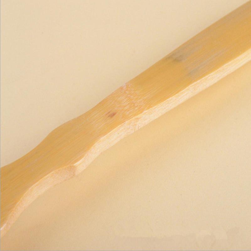 Bamboo Double Ball Rolling Massage Stick, Scratching Tool, Scratching Rake for Neck & Back 1