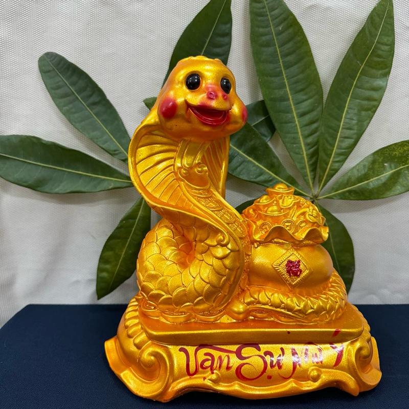 Heo Tiết Kiệm Rắn,Gà, Ngựa Màu Vàng Vạn Sự Như Ý , Heo Đất, Lợn Đất, Ống Heo Tiết Kiệm Ống Tiết Kiệm mọi kim 12 đấttiếtkiệm con két sắt