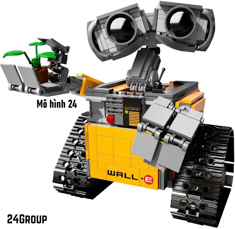 Bộ đồ chơi mô hình non Lắp Ráp Mô Hình Người Máy Xe Robot WALL.E wall e walle pixar MOC lepin 16003 S7313 7313