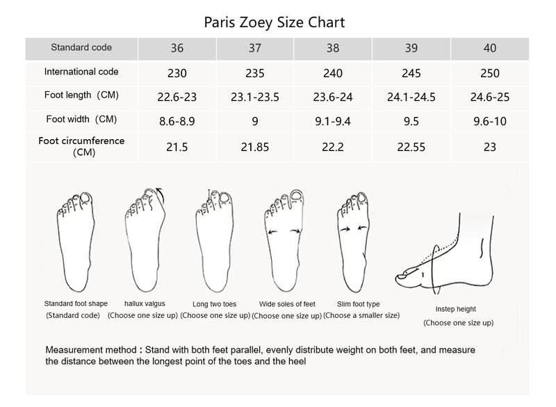 Product Introduction of Paris Zoey Giày nữ búp bê nữ màu đen và trắng Vintage thanh lịch nữ giày Đơn giản Shoes 0