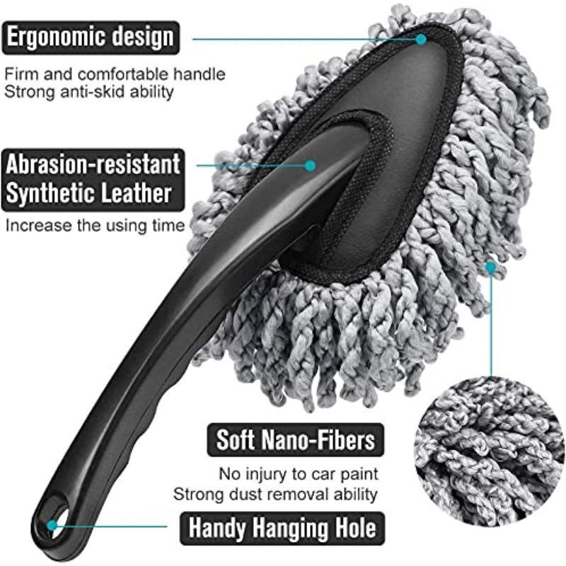 Product Introduction of Car Interior Cleaning Brush, Car Dust Removal Brush, Soft Car Cleaning Tool 12