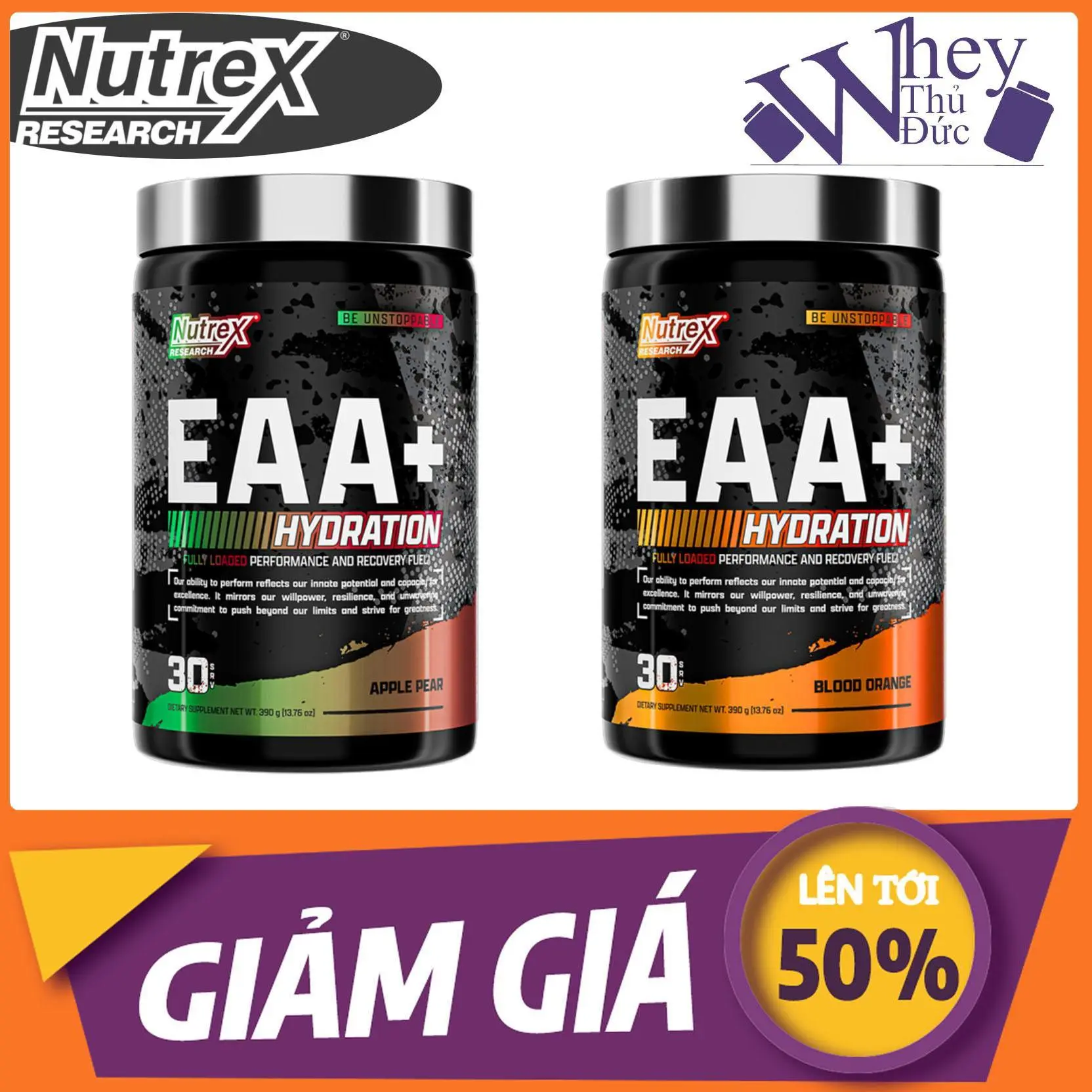 [ MẪU MỚI ] NUTREX EAA+ HYDRATION - BỔ SUNG EAA VÀ ĐIỆN GIẢI GIÚP PHỤC HỒI VÀ PHÁT TRIỂN CƠ BẮP