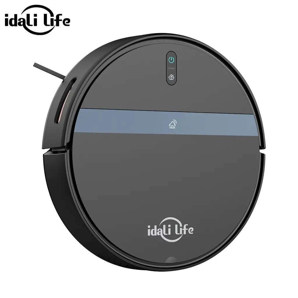 Aspirador de Pó Para Casa Robô Inteligente Com Sensores Anti- queda IDALI LIFE