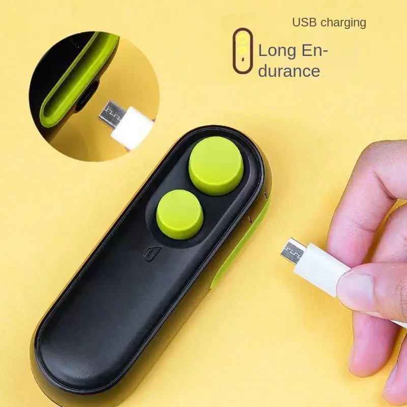 Máy Niêm Phong Mini, Máy Niêm Phong Túi Bánh Quy, Hút Từ Tính, Có Thể Sạc Lại, Thích Hợp Để Bảo Quản Đồ Ăn Nhẹ, Thích Hợp Để Niêm Phong, Bekas Kuih, Máy Niêm Phong 7