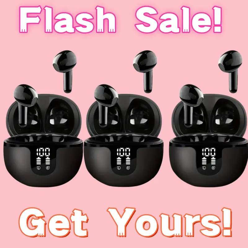Enjoy comfortable and secure fit with these wireless earbuds, designed for everyday use. With ergonomic design and lightweight construction, they provide clear sound quality for music, calls, and podcasts.