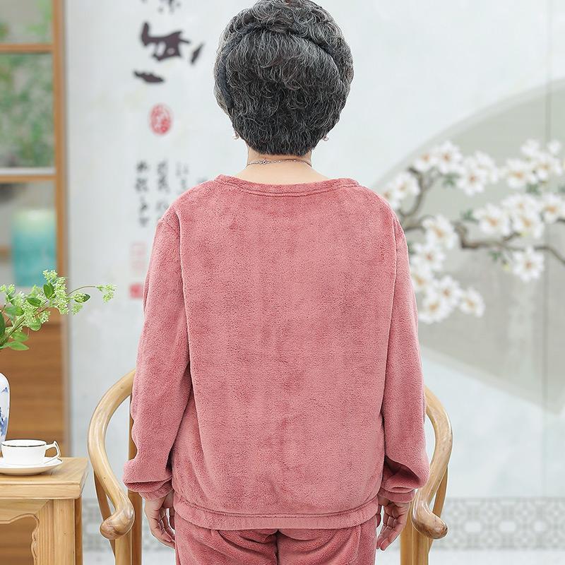 Product Introduction of Quần Lông Cừu San Hô, Một Mảnh Hoặc Bộ Đồ, Dành Cho Phụ Nữ Trung Người Già Và Cao Tuổi, Quần Dày Dặn Và Ấm Áp, Thích Hợp Cho Bà Và Bà, Thích Hợp Cho Các Bà Mẹ Trung Niên, Mùa Thu Và Mùa Đông, 2024 20