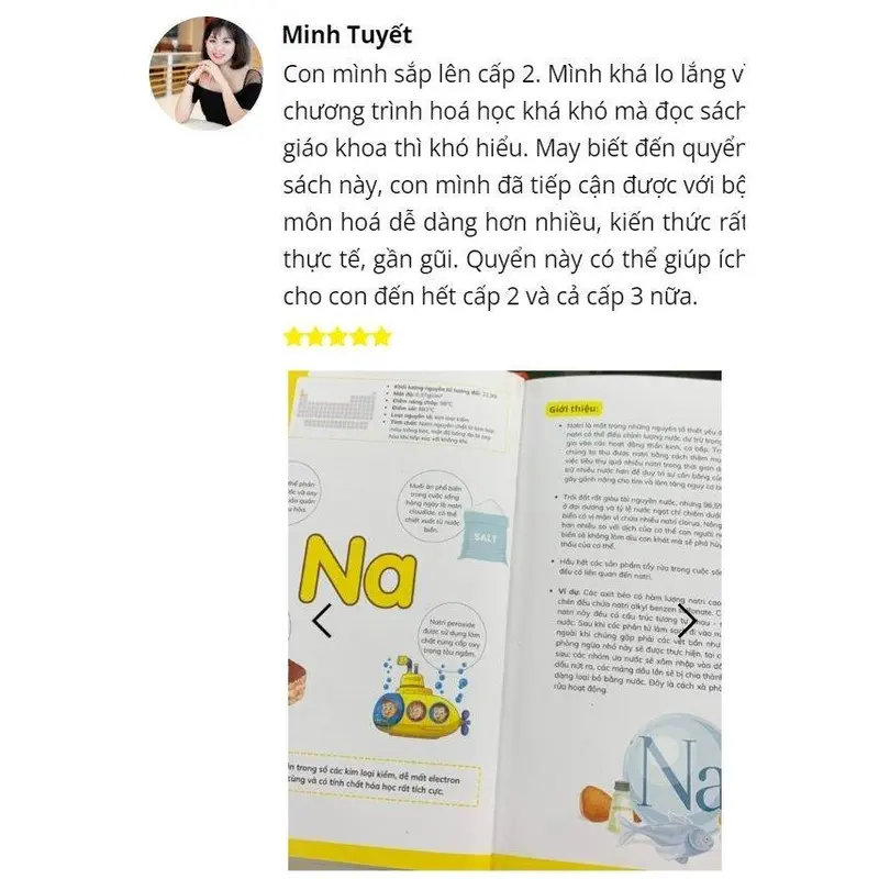 Sách 118 Nguyên Tố Hóa Học ( Milo Steam ) 2