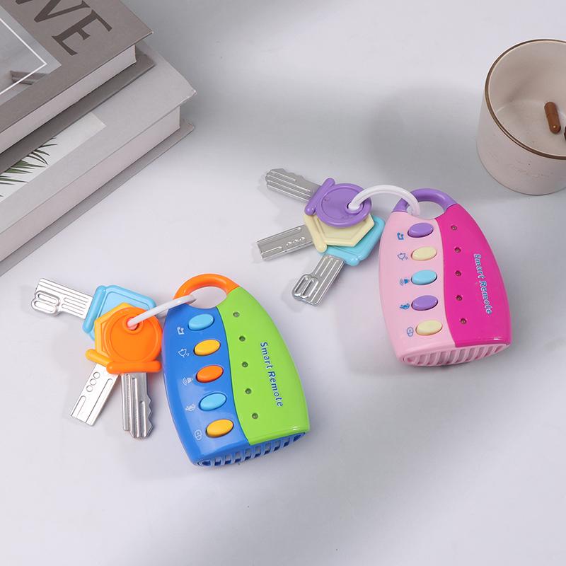 Product Introduction of Baby Toy Musical Cartoon Car Key Vocal Sounds Smart Remote Car Voices Pretend Play Educational Toys For Children Baby Music Toys 14