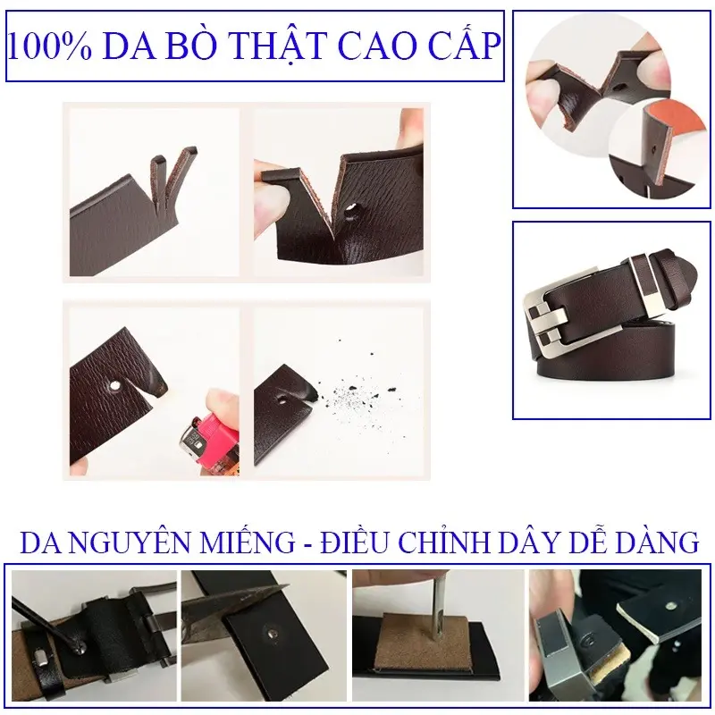 Thắt Lưng Nam Da Bò Thật Có Lớp Phủ Phía Sau Khóa Kim Cao Cấp VICENZO Khóa Hợp Kim Chống Rỉ, Dây Thắt Lưng Nam Khóa Kim Da Bò Thật, Dây Nịt Lưng Nam Da Thật, Nịt Lưng Nam Da Bò, Nịt Nam Da Bò Thật, Thắt Lưng Da Nam Khóa Kim, Dây Lưng Da Thật Nam 1