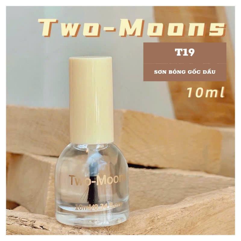 Sơn móng tay Two-Moons 10ml sơn lót bảo vệ móng dưỡng móng, sơn bóng móng giữ màu sơn shop KHÁNH AN 4