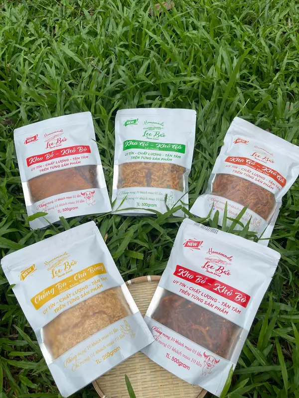 [250g] Khô Bò Sợi ( Mềm, Đậm Đà Hương Vị ) 2