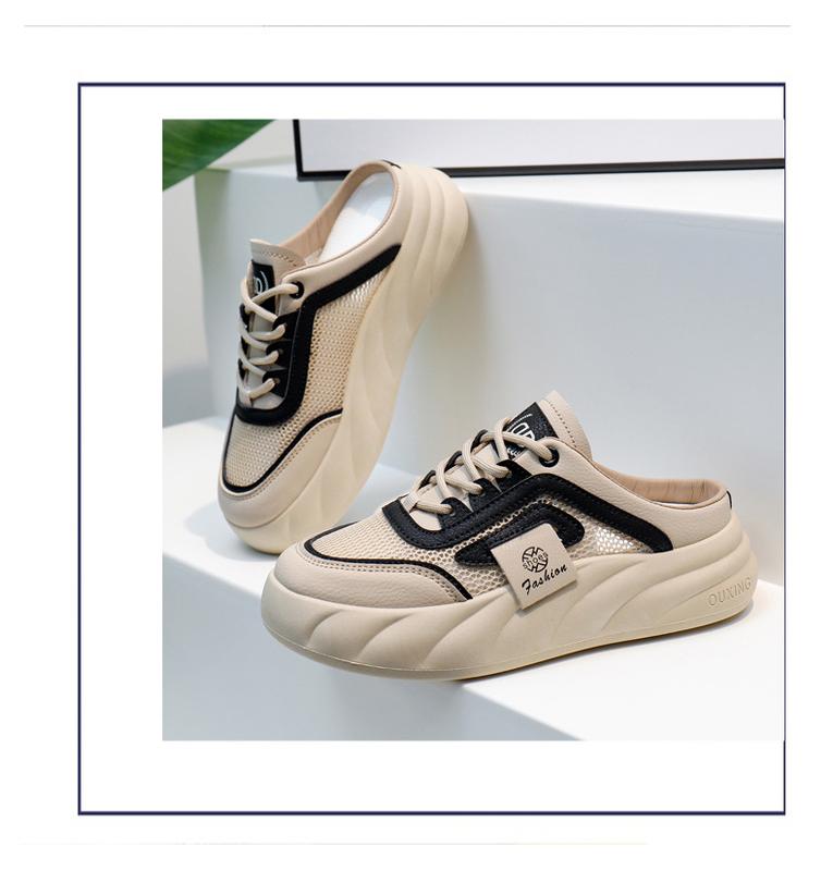 Product Introduction of Summer New Slip-on Sandals Women's Outer Wear Ins Fashion Platform Slippers Retro Casual Beach Kt2633 12
