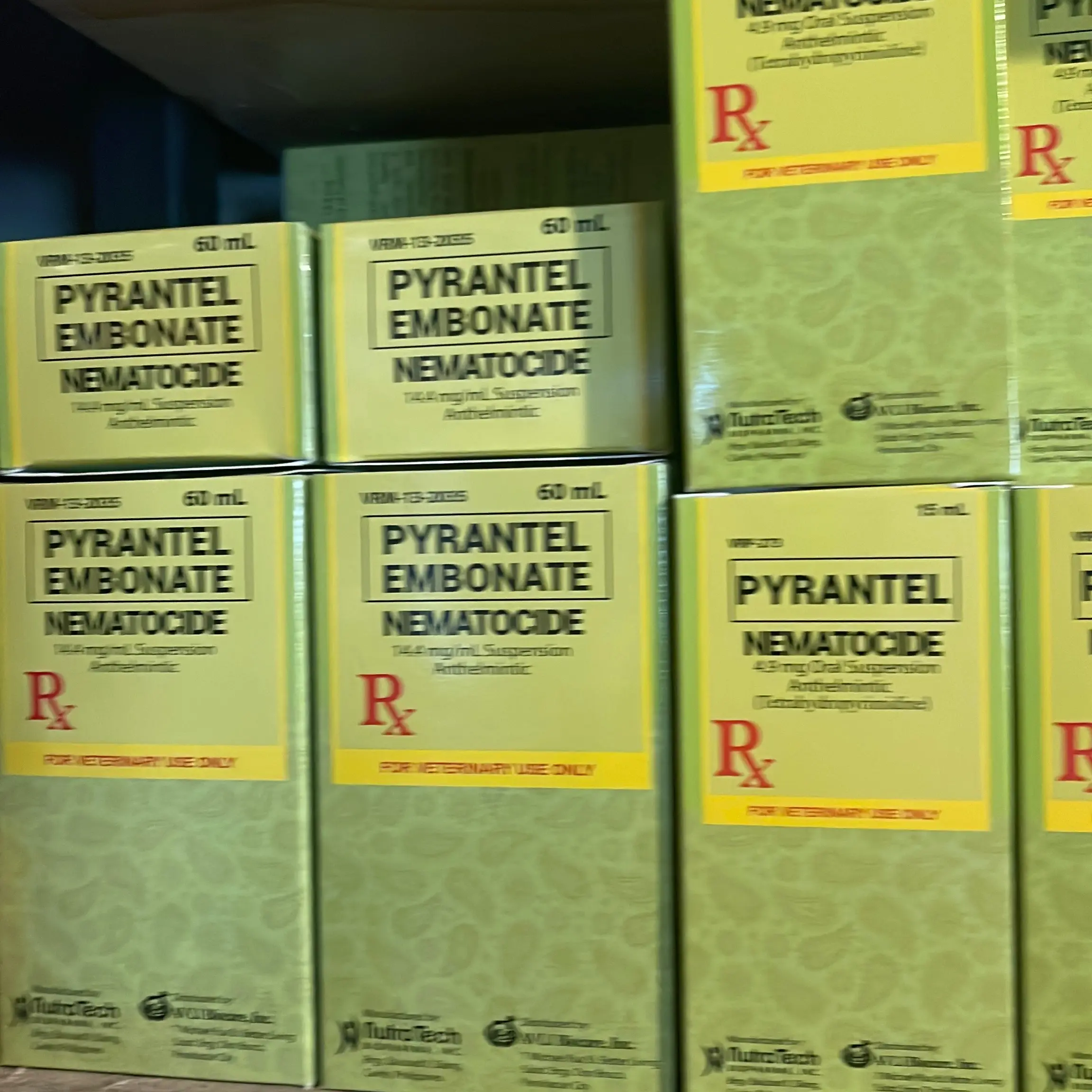 Nematocide (Pyrantel Embonate) Dewormer for Dogs and Cats 15ml / 60ml