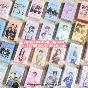 [50PCS] HOLOGRAM PACK PHOTOCARD GLITTER PART 2 BANYAK JUDUL DAN MOTIF KOLEKSI ANAK