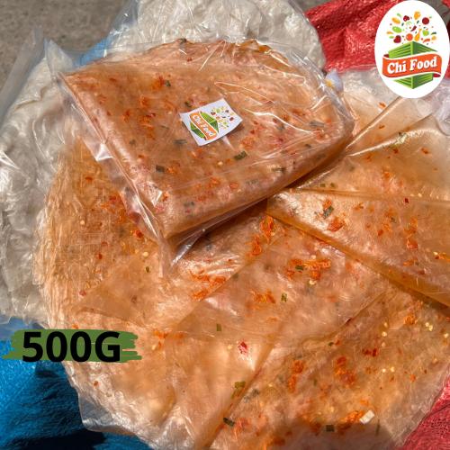 500G Bánh Tráng Dẻo Tây Ninh Dẻo Tôm, Dẻo Ớt, Dẻo Me Dẻo Cay Ăn Vặt Snack