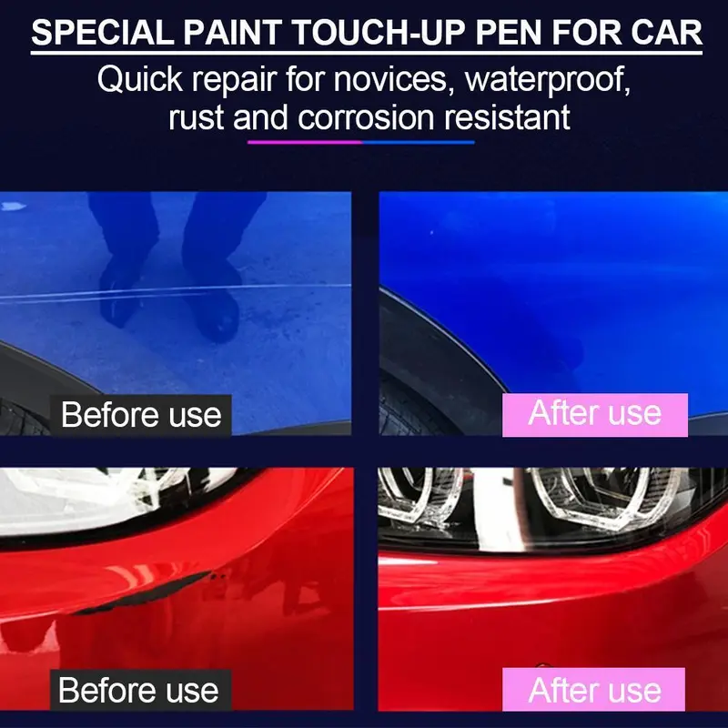 Bút Phục Hồi Sơn, General Motors, Trong Suốt, Đầy Màu Sắc, Chống Thấm Nước, Để Phục Hồi Vết Xước Sơn, Chăm Sóc Bảo Dưỡng 6