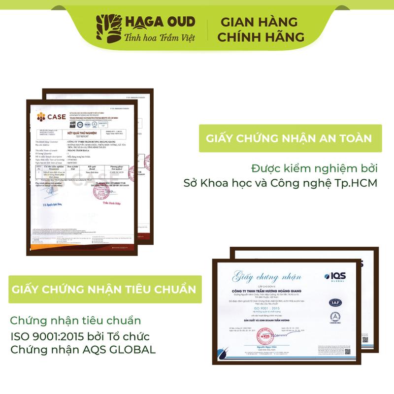 [GIFT - 1 NỤ] Trầm nụ Haga cao cấp, Đậm ngọt hương trầm, Mùi hương cao quý, Thu hút năng lượng dương - 1 nụ (Dầu Thơm Phòng Dầu Thơm) 6