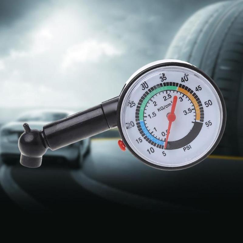 Plastic High-precision Tire Pressure Gauge Measure Tire Pressure Monitor Y5Q7 6