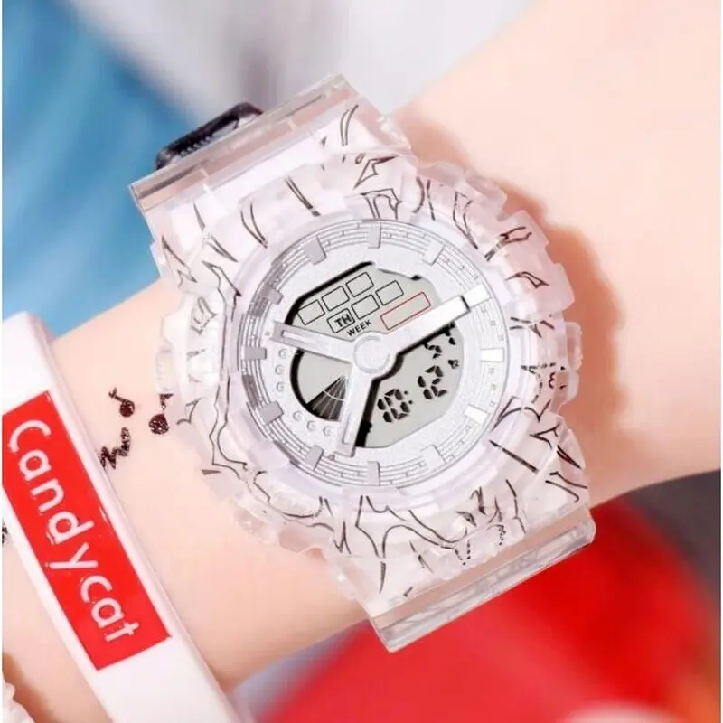 Đồng Hồ LED Thể Thao, Thiết Kế Dragon Ball, Không Thấm Nước, Dành Cho Nam, Nữ Và Trẻ Em, Unisex, Thích Hợp Cho Nam, Đồng Hồ Nam 5