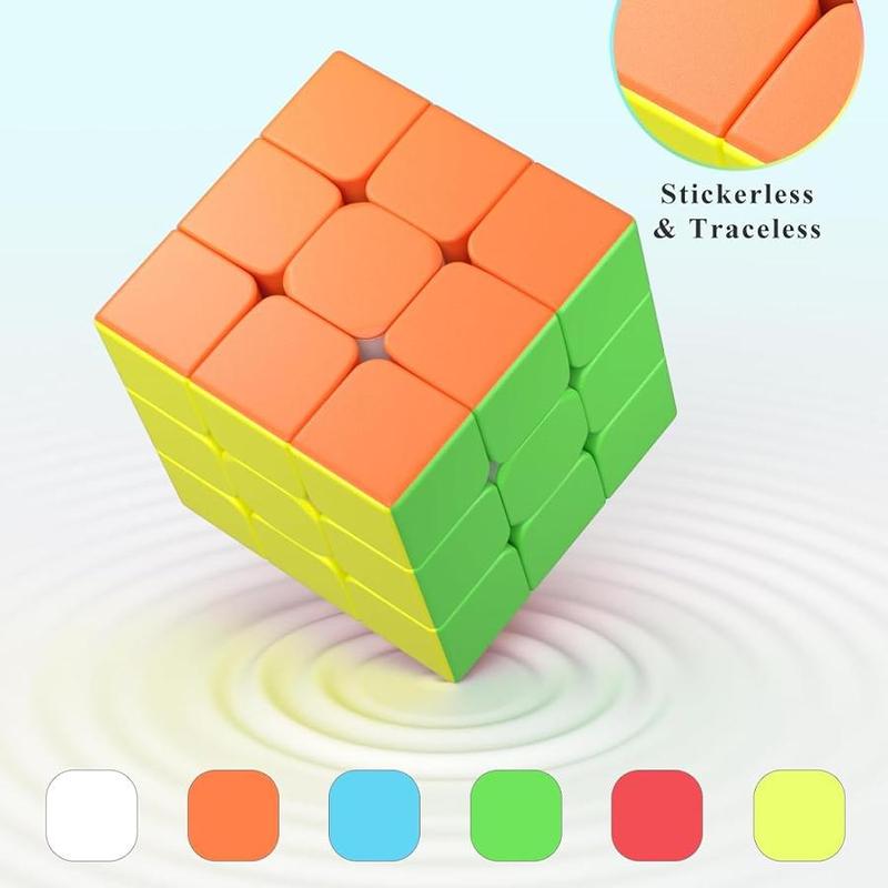 Product Introduction of 3x3 Macaron Colored Speed Cube, Colorful Cube Puzzle Toy, Fun and Stress Relief Toy, Educational Toy for Kids & Adults 3