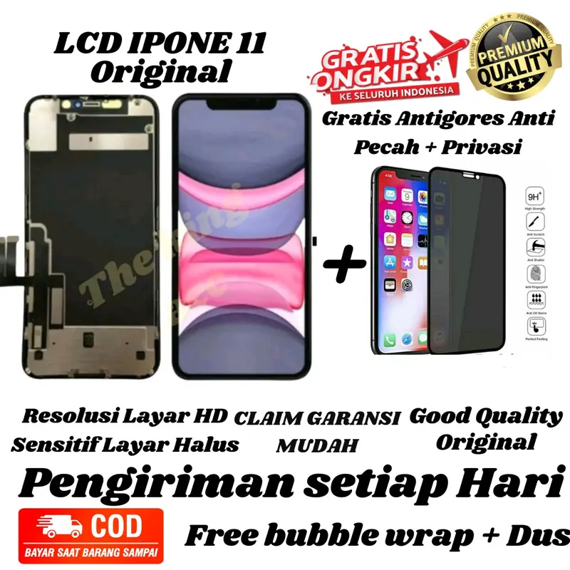 LCD IPONE 11 FULL SET / LCD TOUCHSCREEN IPONE 11 FULL SET 0